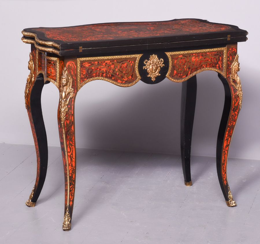 A French Boulle Card Table