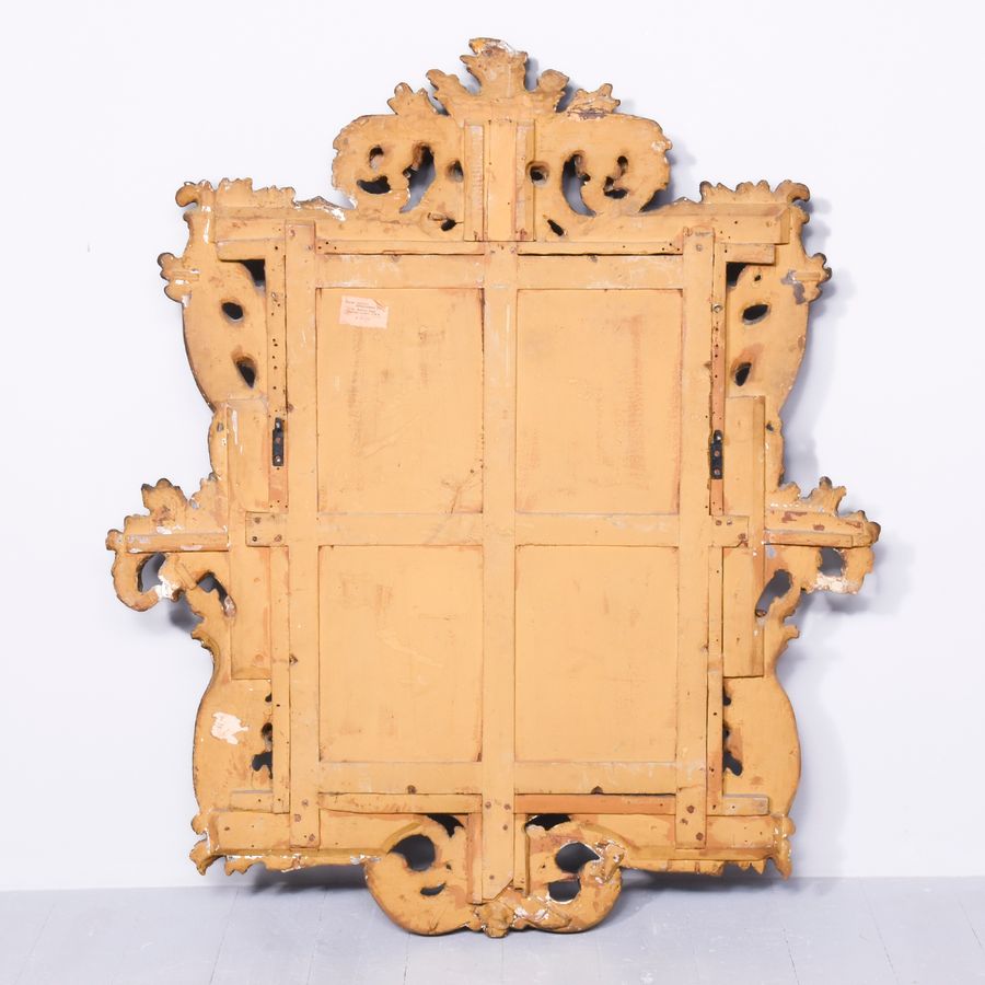 Antique Italian Baroque Style Mirror