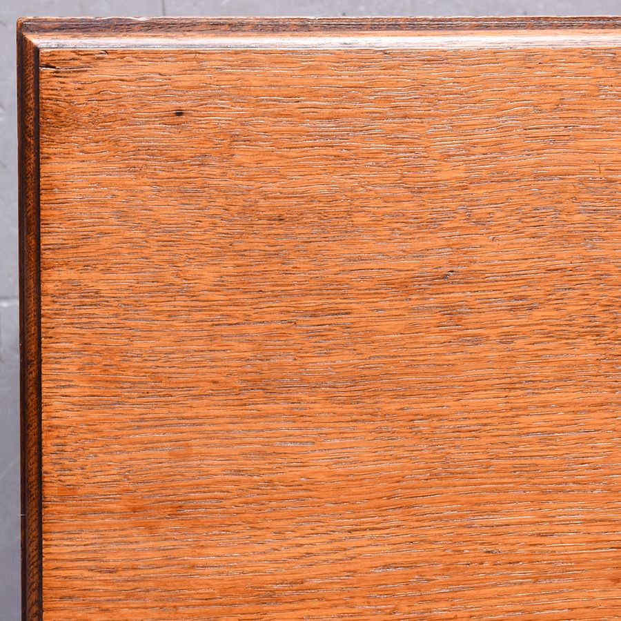 Antique Neat-Sized Quality Solid Oak Edwardian Revolving Bookcase