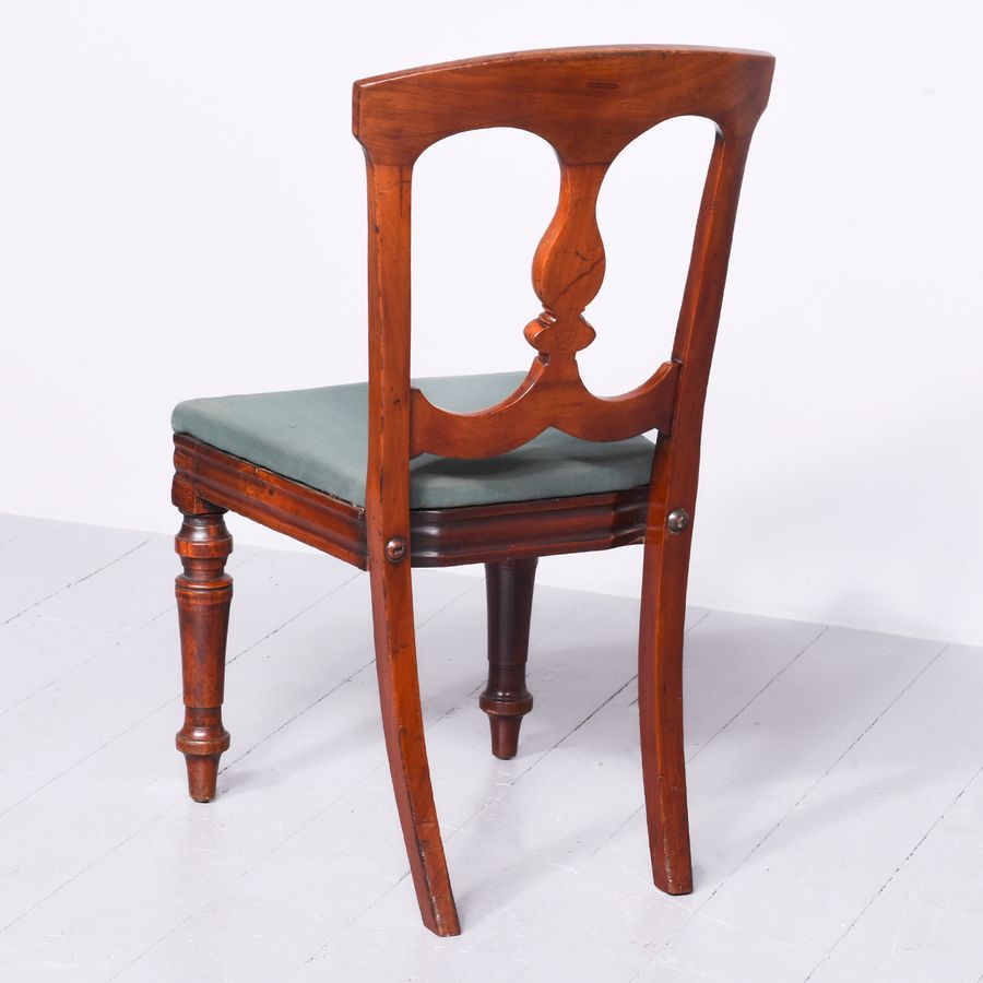 Antique Set of 12 Mahogany Victorian Dining Chairs, in Excellent Condition