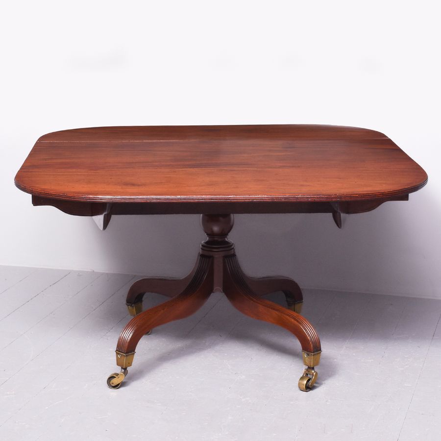 Antique George IV Drop-Leaf Dining Table