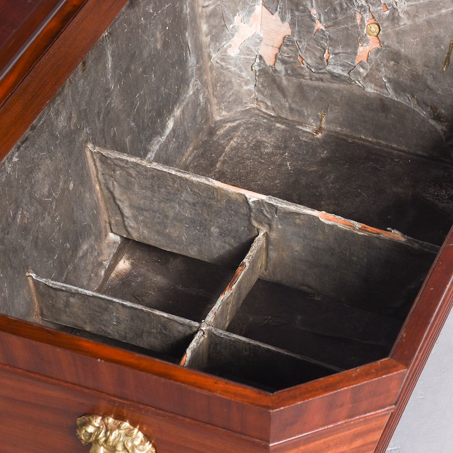 Antique William IV Sarcophagus Shaped Wine Cooler