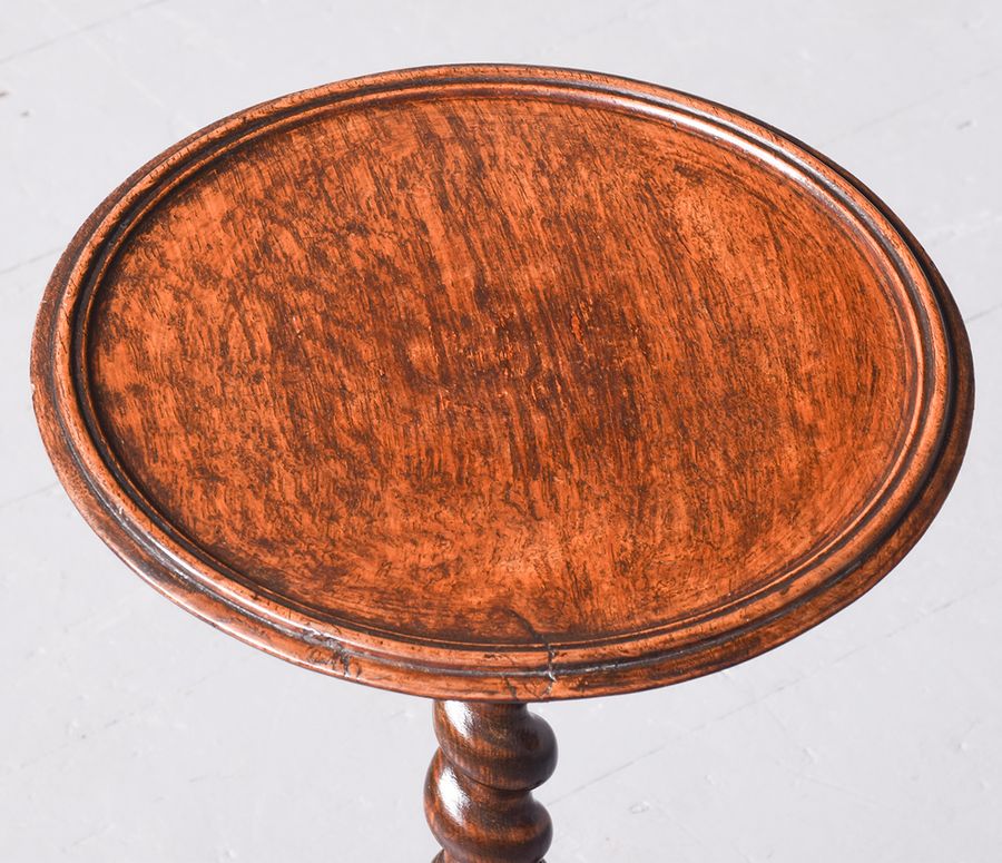 Antique Small Oak Wine Table