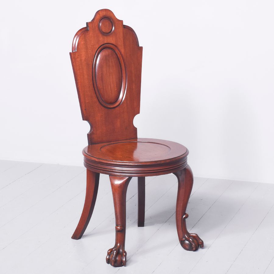 William IV Mahogany Hall Chair