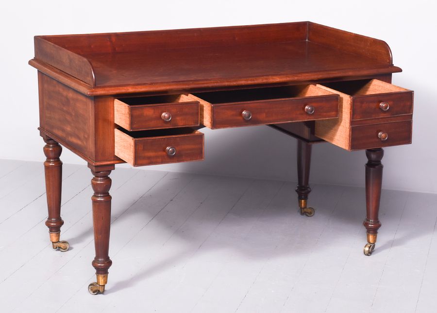Antique George IV Mahogany Desk