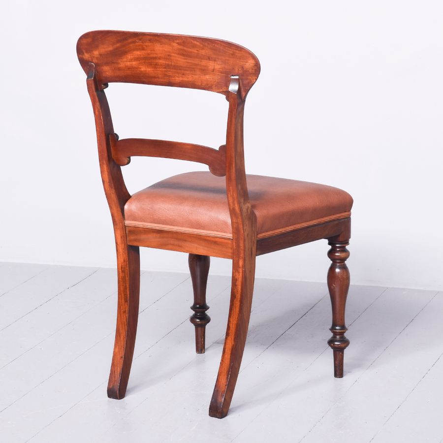 Antique Set of 20 Scottish Victorian Mahogany Dining Chairs