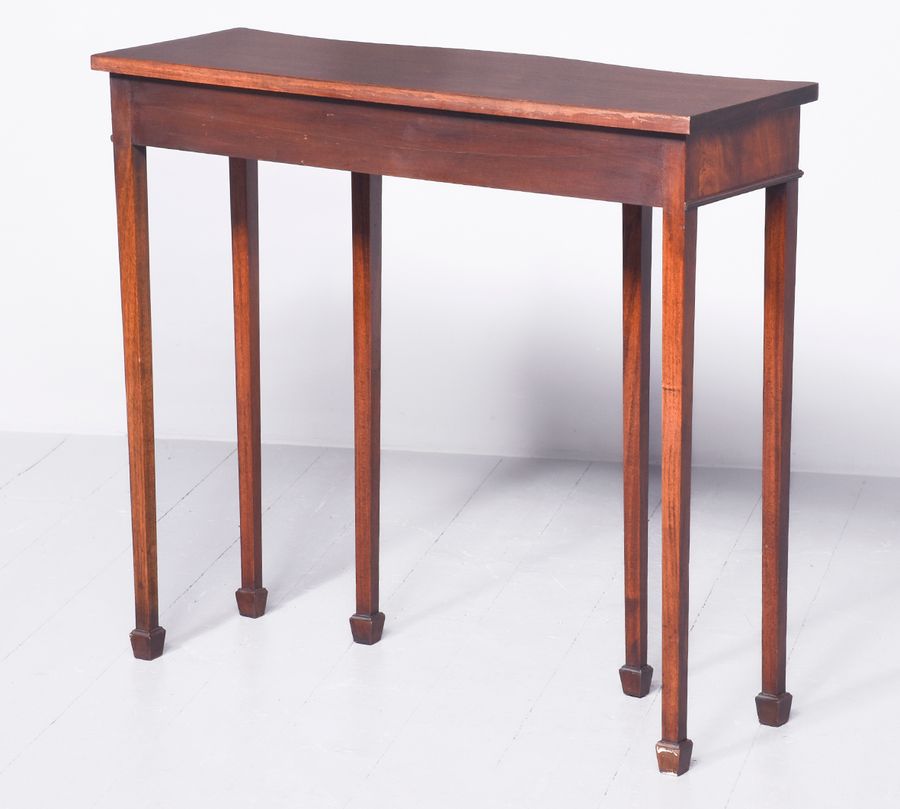 Antique Narrow Mahogany Hall Table