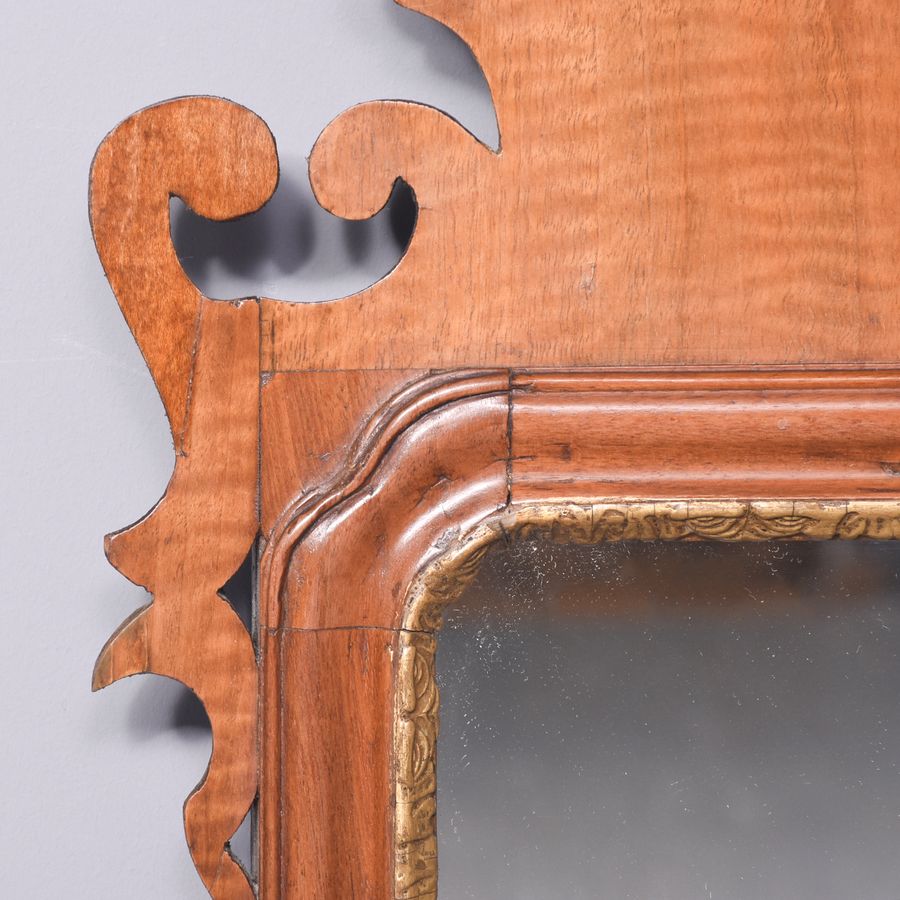 Antique George III Style Fretwork Mirror