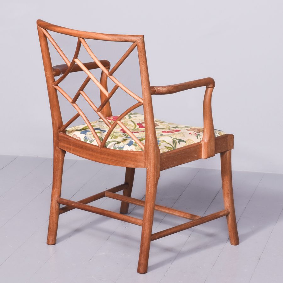 Antique A Whytock & Reid Cockpen or Dalhousie Chair