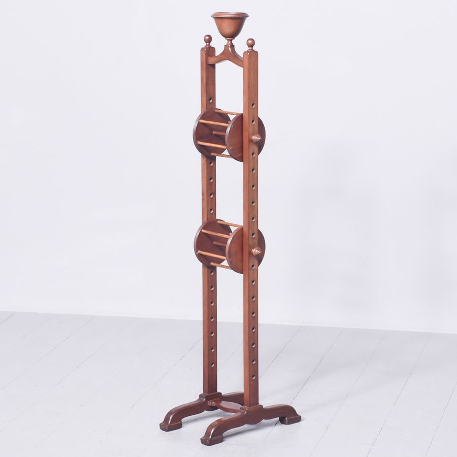 Mahogany Two Tier Wool Winder