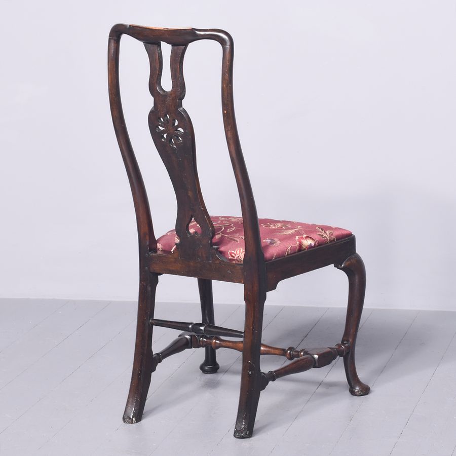 Antique George I High Back Dining Chair