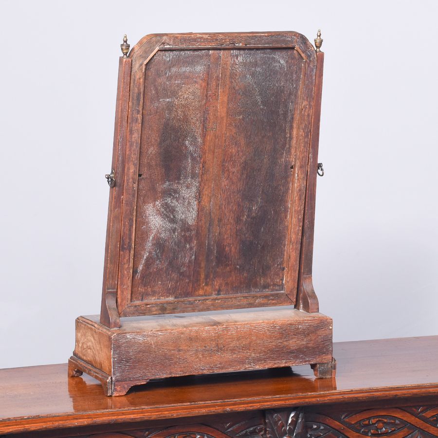 Antique George I Walnut Toilet Mirror