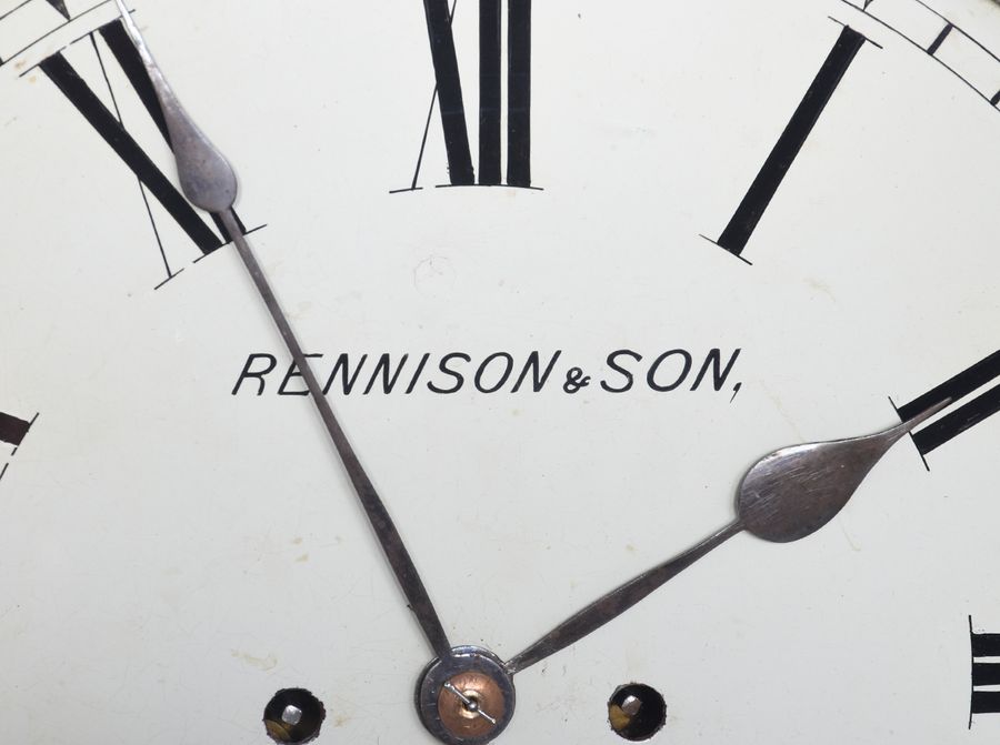 Antique William IV Calamander and Mother of Pearl Inlaid Clock