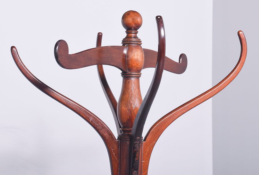 Antique George III Mahogany Coat & Hat Stand