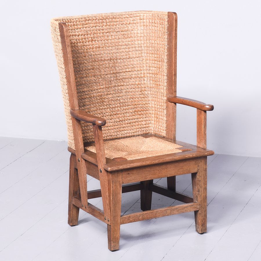 Neat Sized Oak-Framed Orkney Chair