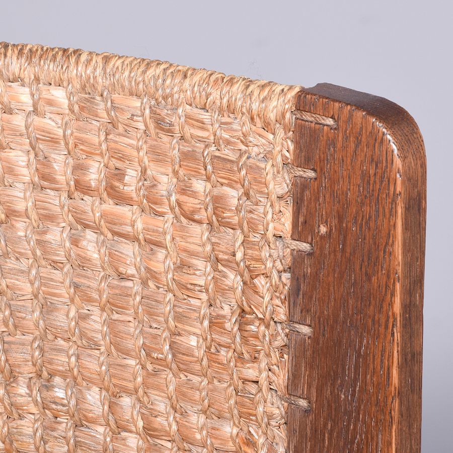 Antique Neat Sized Oak-Framed Orkney Chair