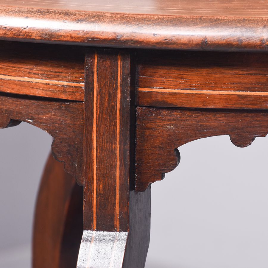 Antique Sheraton Style 2 tier Rosewood Table