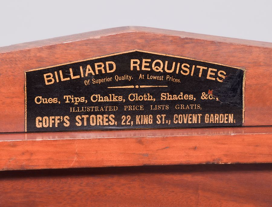 Antique Victorian Billiard Score Board