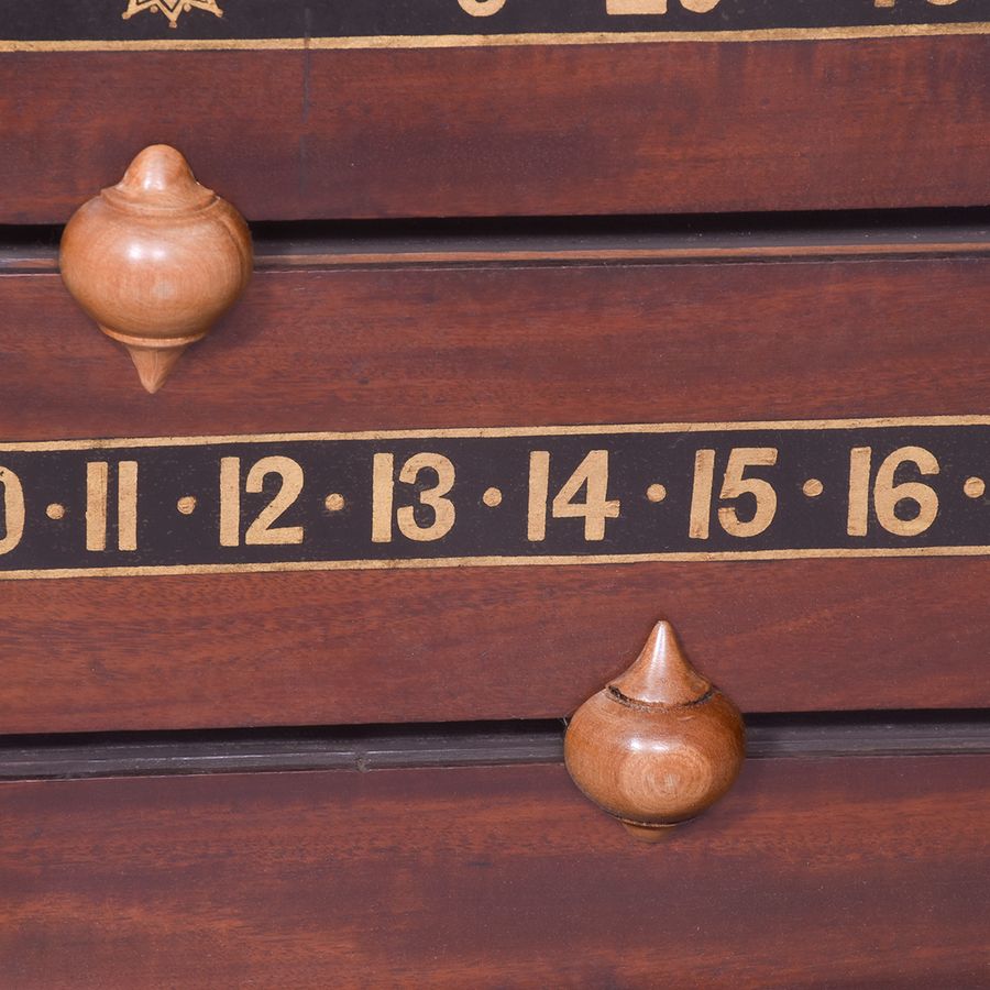Antique Victorian Billiard Score Board