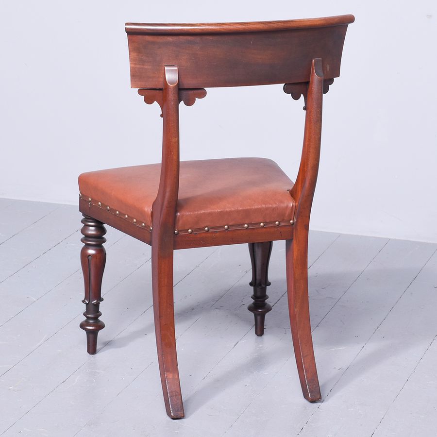 Antique Exhibition Quality Set of 12 William IV Mahogany Dining Chairs