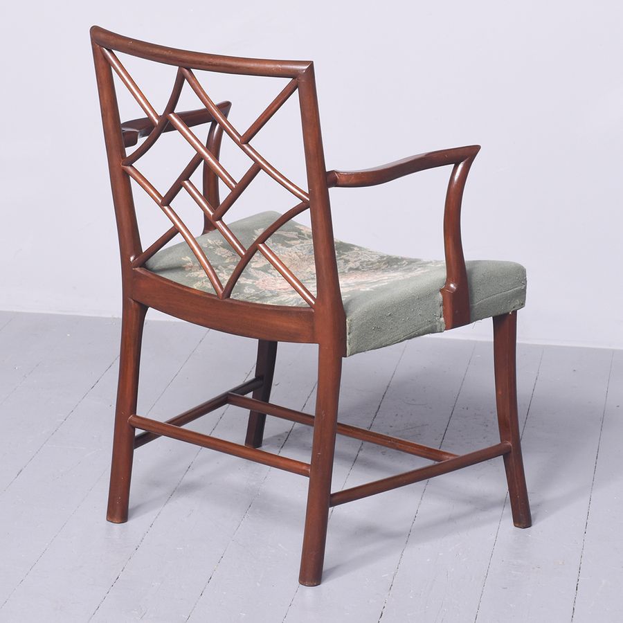 Antique Whytock & Reid Cockpen Arm Chair