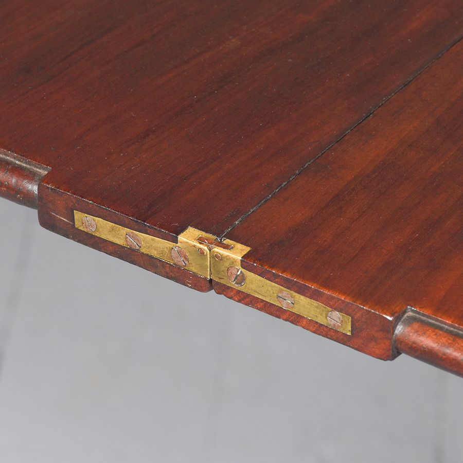 Antique Pair of Regency Card Tables/Dining Table