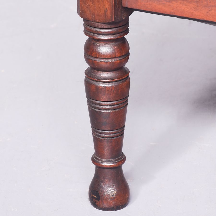 Antique Octagonal Straight-Grained Italian Walnut Occasional Table by James Shoolbred & Company