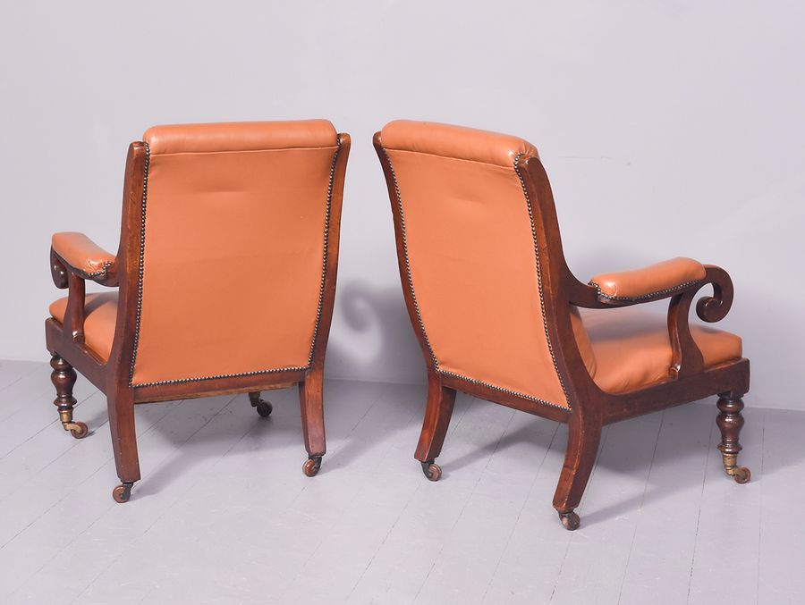 Antique Pair of Arm Chairs from the Royal & Ancient Golf Club St Andrews