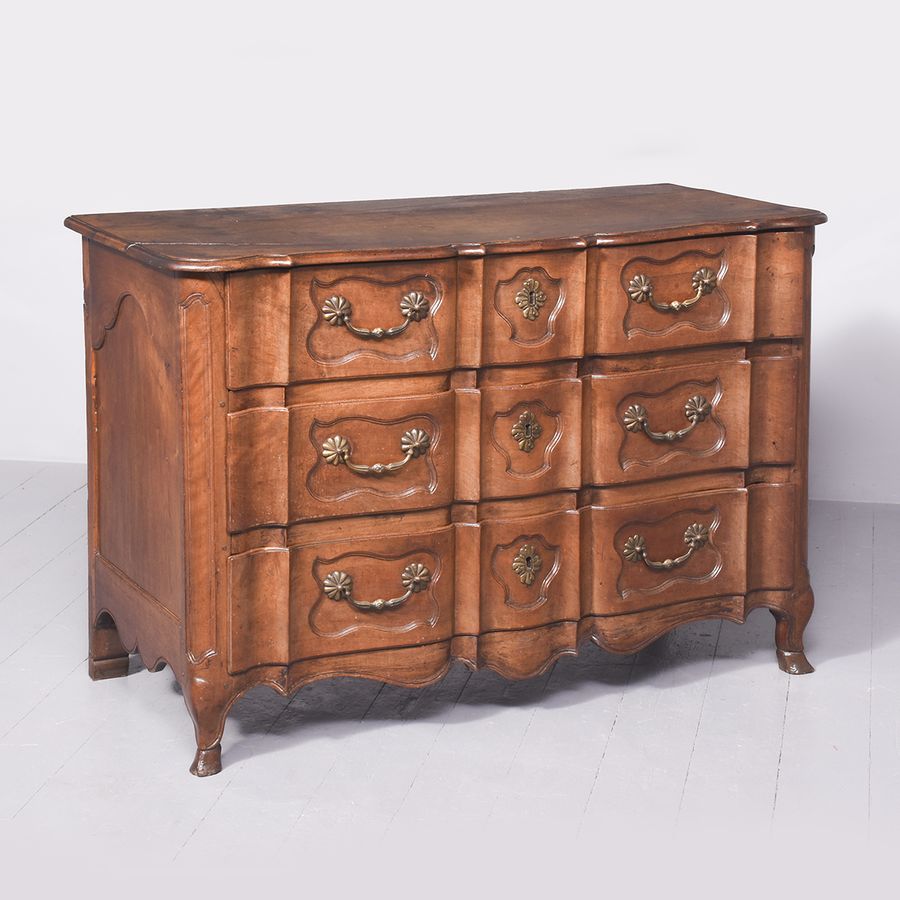 Late 18th Century (Louis 16th Period) French Walnut Commode