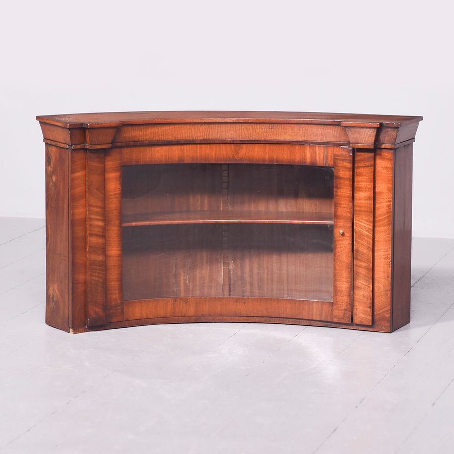 William IV Curved Wall Cabinet