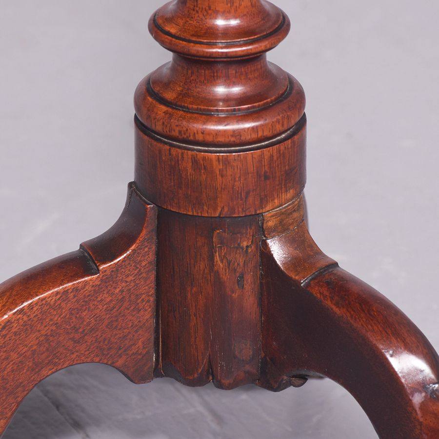 Antique George III Mahogany Occasional Table