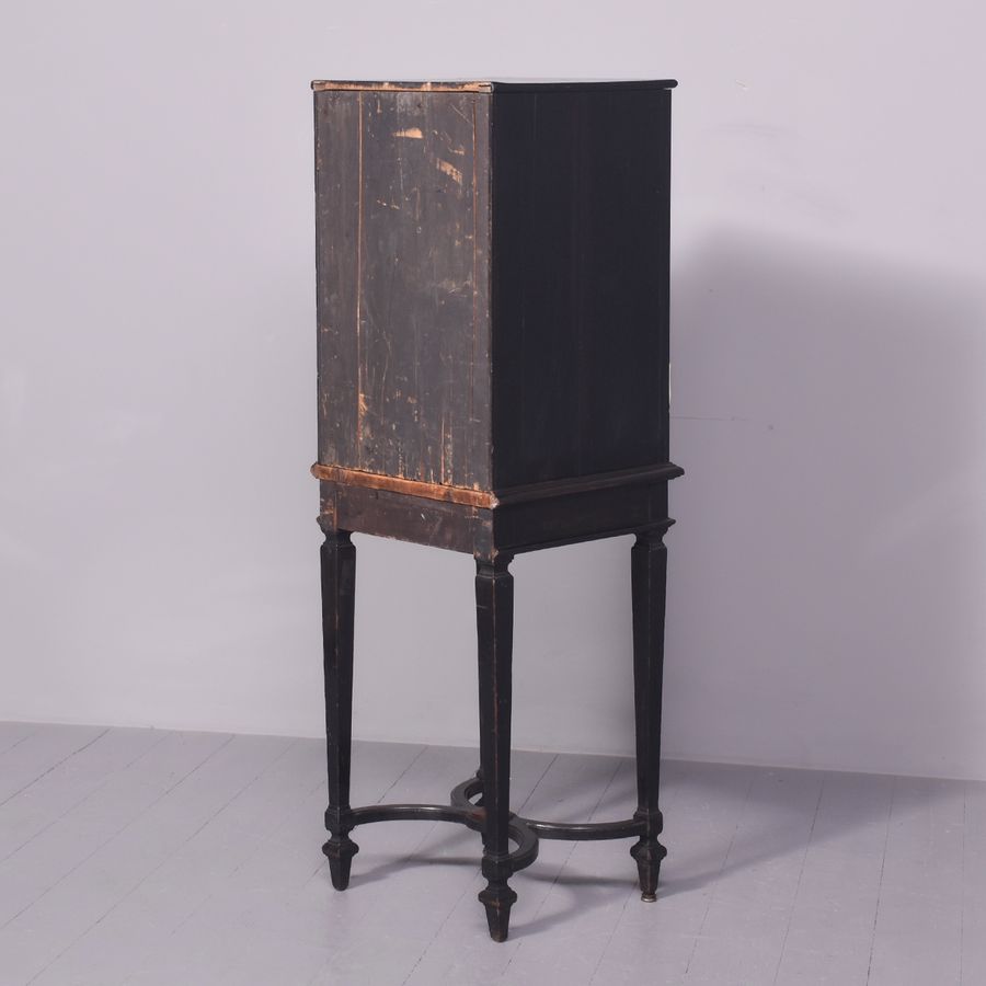 Antique A William & Mary Cabinet on Stand