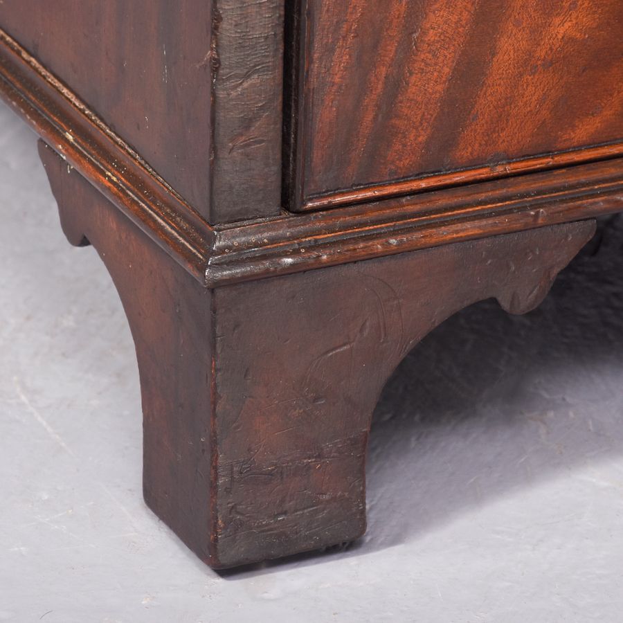 Antique Georgian Style 3 Part Pedestal Desk