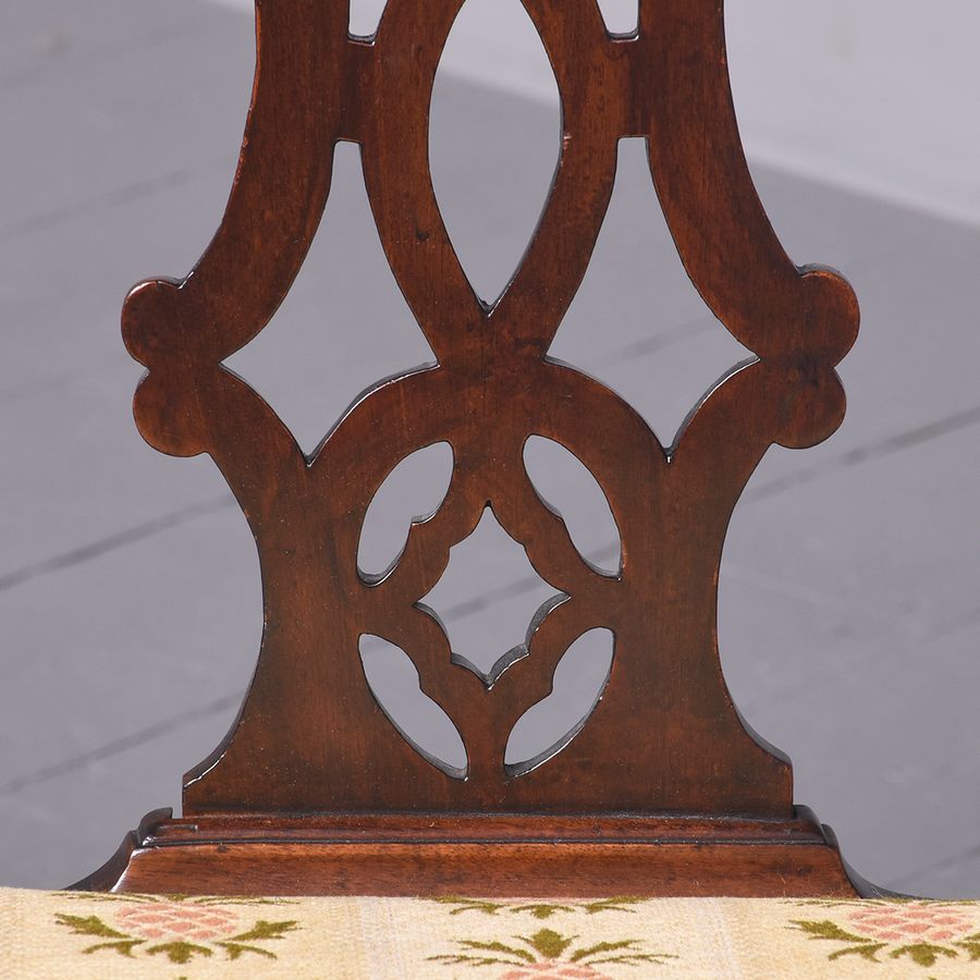 Antique Chippendale Period Mahogany Chair