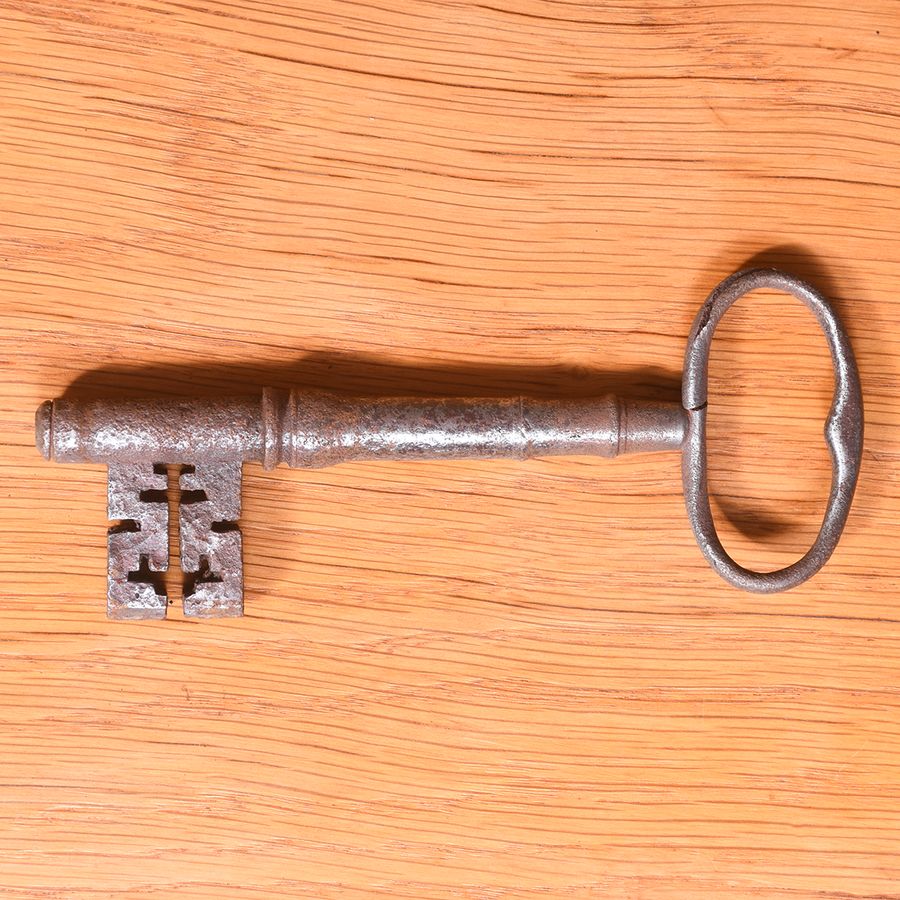 Antique A Named Georgian Rim Lock