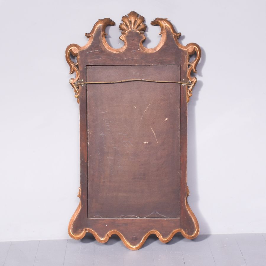 Antique Carved and Gilded Mirror in the Manner of ‘James Moore’