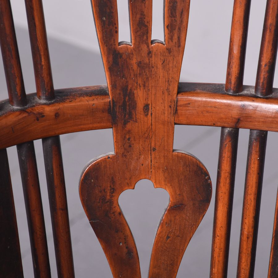 Antique George III Childs Highchair in Elm and Yew