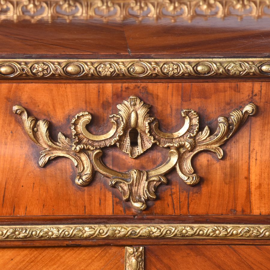 Antique Ormolu Mounted Kingwood Cabinet