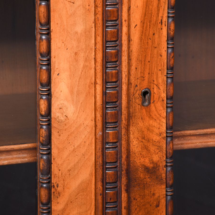 Antique Burr Walnut and Amboyna Credenza