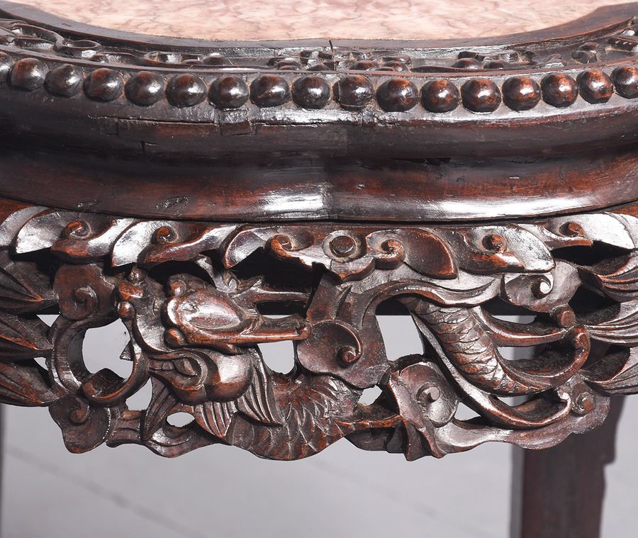 Antique Qing Dynasty Hongmu Stand