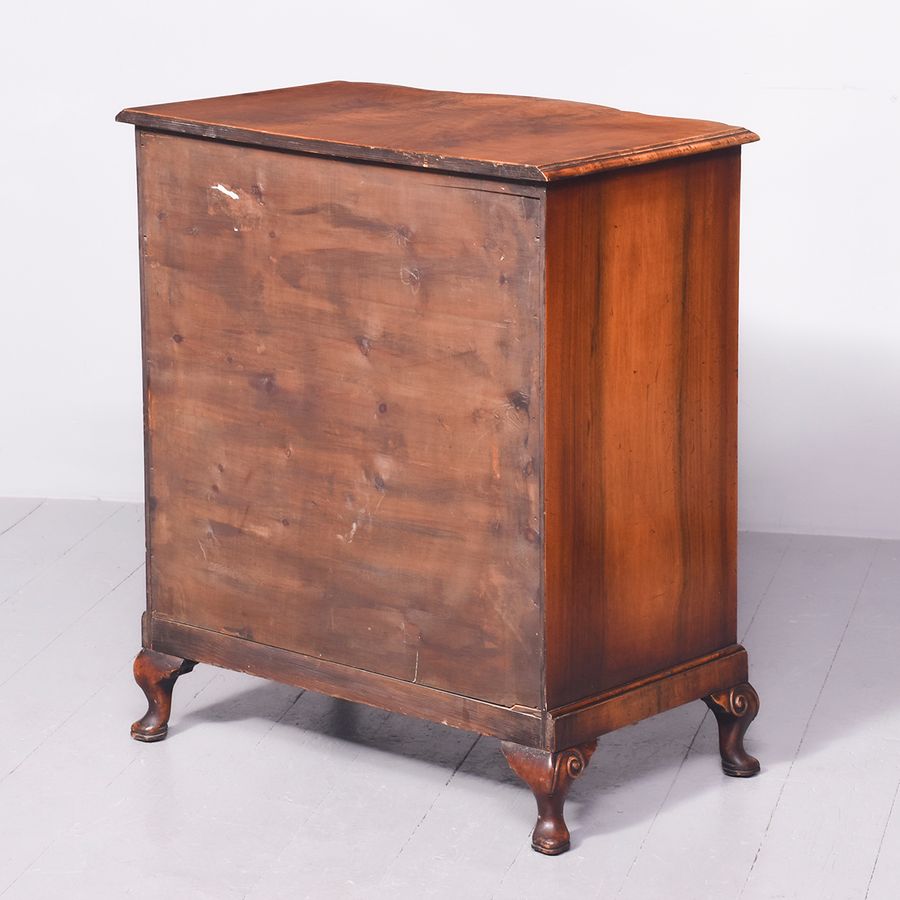 Antique George II Style Shaped Walnut Chest