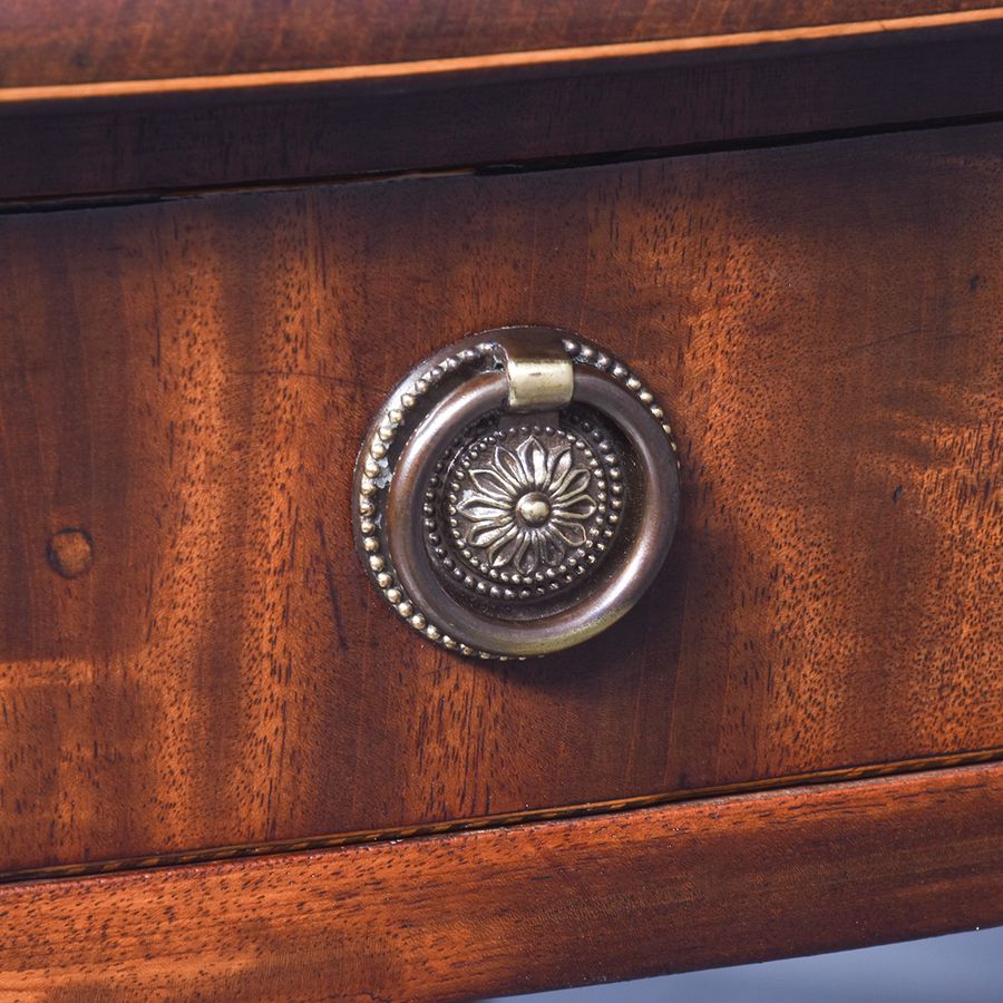 Antique George III Inlaid Mahogany Pembroke Table