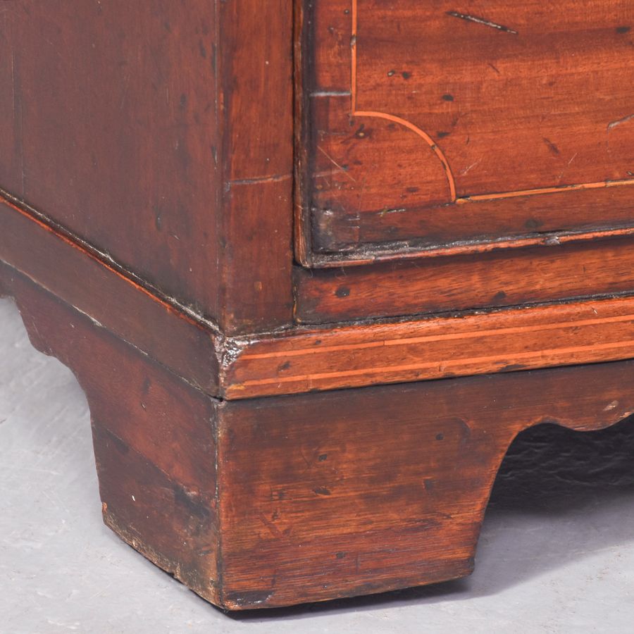 Antique Mahogany Bow-Fronted Chest of Drawers