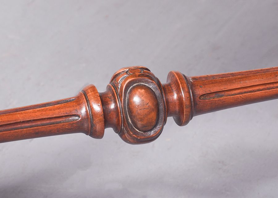 Antique Mid-Victorian Burr-Walnut Games Table