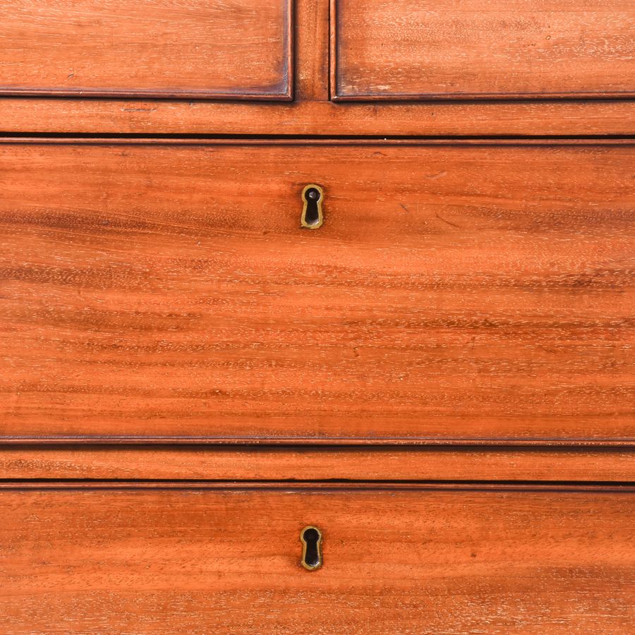 Antique A Chippendale Period Mahogany Chest of Drawers