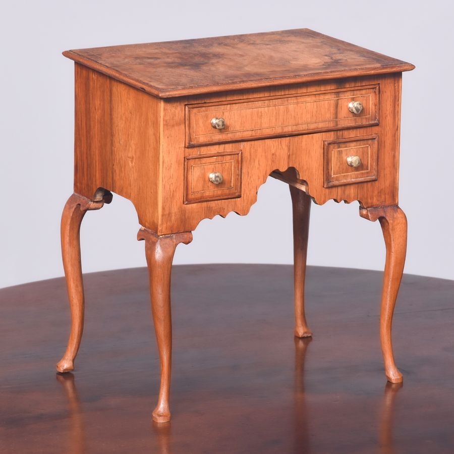 Miniature Walnut Lowboy