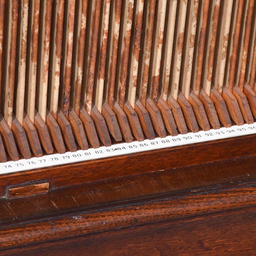 Antique Mahogany Record/LP Cabinet 