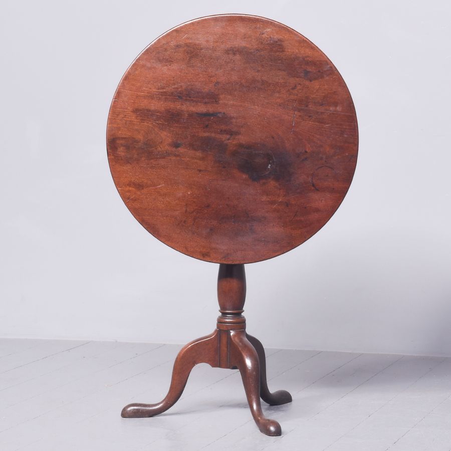 Antique Early George III Circular Occasional Table