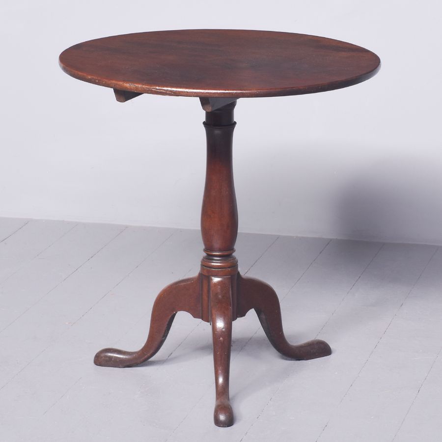 Antique Early George III Circular Occasional Table