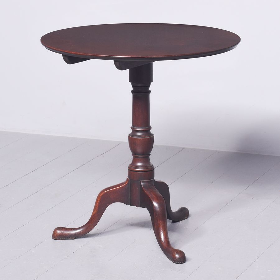 Antique George III Snap Top Occasional Table